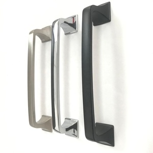 Maniglie per Mobili e Cassetti in Zamak Pressofuso, Lega di Zinco Nero Opaco e Nichel Satinato per Armadi e Cucine - Product Image 5