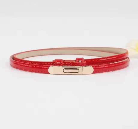 red leather garter belt The High Waist Leather Corset Garter Belt main image 0