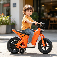Moto électrique tout-terrain pour enfants avec batterie au lithium 24V, homologuée CE, avec limiteur de vitesse de sécurité pour les jeux en arrière-cour et les sports de plein air