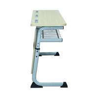 Meubles scolaires, bureau et chaise pour 3 personnes, tables et chaises réglables en hauteur pour les élèves, 95