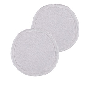 Zero Waster 3.15 "Velours de bambou doux Lingettes nettoyantes pour le visage écologiques Tampons de maquillage réutilisables en bambou - Product Image 2