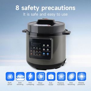 Nouvelle conception, autocuiseur électrique de haute qualité, 6 L, 1000 W, multifonction, intelligent, 14 en 1, cuiseur à riz, multicuiseur électrique - Product Image 4