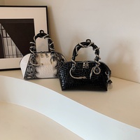 Sac à main bandoulière polyvalent en PU motif pierre, style rétro, pour femme, modèle 2025, nouvelle collection transfrontalière