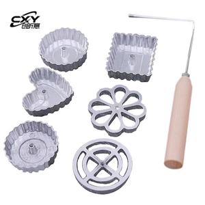 อุปกรณ์ครัว เครื่องมือทำขนม อลูมิเนียมอัลลอยด์ ไม่ติดกระทะ แม่พิมพ์ขนมต้นหอม กุ้ง ขนมเค้ก <span class=keywords><strong>ทอด</strong></span> อบ - Product Image 1