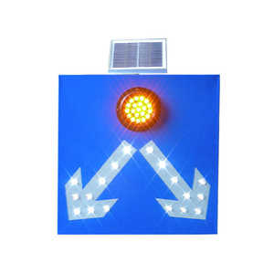 높은 가시성 Led 오버 헤드 횡단 보도 알루미늄 높이 제한 아연 도금 골판지 교통 시설 및 도로 표지판 - Product Image 1