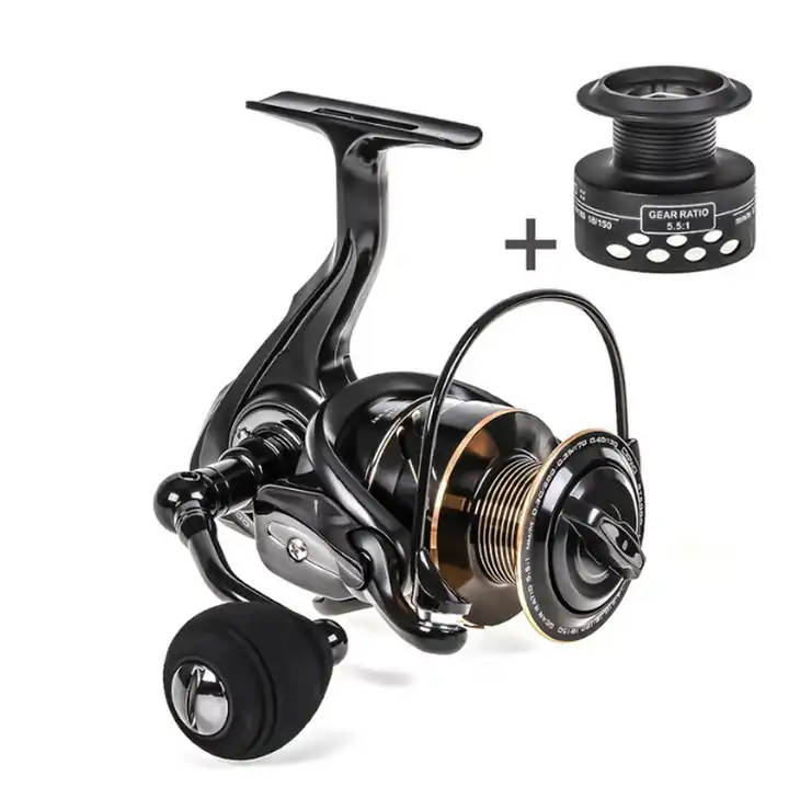 13+1BB Fishing Reel Smooth Two Spools