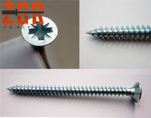 Trung Quốc nóng bán chất lượng tốt nhà sản xuất Trắng kẽm mạ ván vít - Product Image 4