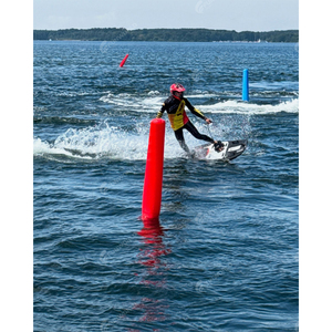 Grande <span class=keywords><strong>bouée</strong></span> de course aquatique <span class=keywords><strong>gonflable</strong></span> cylindrique pour événements sportifs de natation - Product Image 4