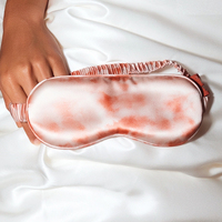 Nouveau Masque de Nuit de Luxe 100% Soie de Mûrier avec Coffret Cadeau, 22 Momme, Personnalisable avec Logo, Idéal pour Femme