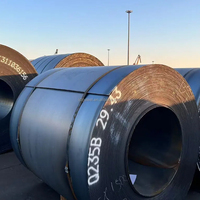 Plaques en acier au carbone doux ASTM A36 SS400 de 1,2 mm et 1,5 mm d'épaisseur, 4x8, en bobine, en fonte et en acier plat laminé à chaud
