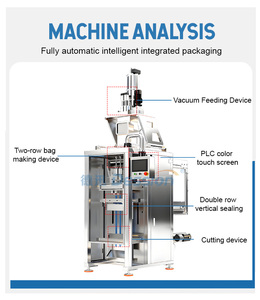 Machine d'emballage de sachets de poudre de <span class=keywords><strong>soda</strong></span> multi-voies, machine de remplissage et de scellage de poudre détartrante, machine d'emballage à scellage sur 4 côtés - Product Image 2