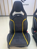 Sièges en cuir décoratifs en fibre de carbone pour GT AMG W190, emballage d'origine, housses de sièges de voiture modifiées, vente chaude