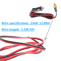 Câble d'extension de charge pour voiture, prise mâle vers XT60, 5-30A, adaptateur XT60, câble premium pour panneau solaire et allume-cigare