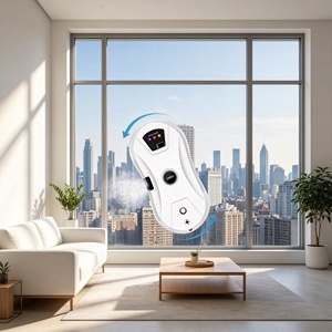 <span class=keywords><strong>Robot</strong></span> nettoyeur <span class=keywords><strong>de</strong></span> vitres automatique ovale, outil <span class=keywords><strong>de</strong></span> nettoyage <span class=keywords><strong>de</strong></span> vitres à double disque rotatif avec télécommande pour la maison - Product Image 3