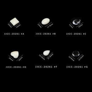 24 piezas de soportes transparentes para exhibición de puntas de uñas estilo japonés, de ABS, para exhibición de esmaltes de gel UV - Product Image 2