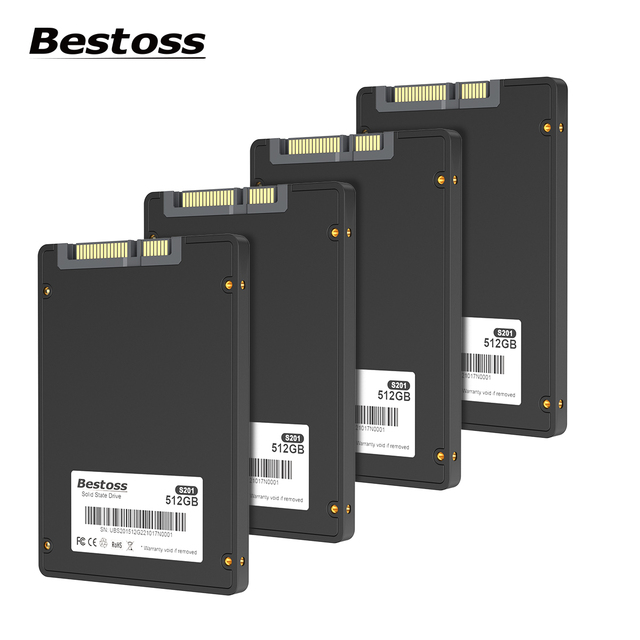 Bestoss 2.5 Sata3 Hard Drive Ssd 120 128 240 250 256 480 512 Gb 1 2 4 Tb Disque Dur Ssd