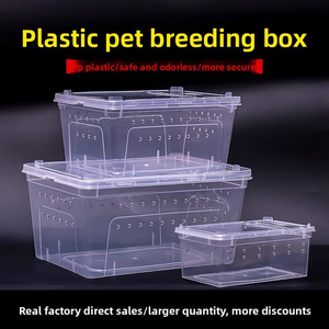 Caja de Cría de Reptiles al por Mayor, Recinto de Plástico Apilable, Terrario, Vivario para Gecko Leopardo y Tarántula - Product Image 3