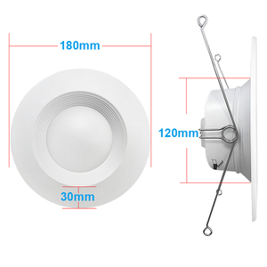 Luminaria Empotrable ETL 5004879 Remodel 110-347V de 6 Pulgadas CCT con Potencia Seleccionable, 12W, con Conexión Rápida E26 - Product Image 4