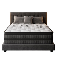 Matelas hybride compressé et enroulable de luxe léger