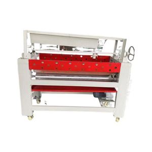 Machine automatique double face pour l'épandage <span class=keywords><strong>de</strong></span> colle bois, petite machine à coller le contreplaqué pour colle à froid, état neuf, moteur inclus - Product Image 2