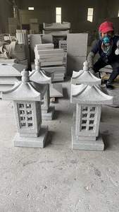 手工雕刻花岗岩日本禅园寺塔天然石灯 - Product Image 2