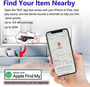 Mini Localizzatore GPS Intelligente Impermeabile IP68, Dispositivo Anti-Smarrimento per Animali Domestici, Compatibile con <span class=keywords><strong>Apple</strong></span> - Product Image 2