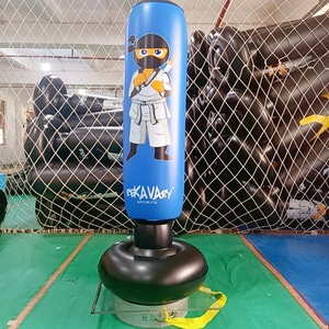 Saco de Boxeo Independiente con Diseño de PVC Personalizado, Nuevo Saco de Boxeo Inflable de Fábrica con Bomba Manual y Relleno de Agua - Product Image 6