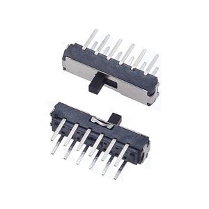 Interruptor de Palanca SK-15A de 2 Posiciones, 6 Pines (12 Terminales), Altura de Palanca de 2.0MM, Interruptor Basculante de Alimentación para Montaje en Placa PCB - Product Image 2