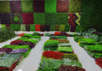 Gazon artificiel de simulation, tapis de gazon synthétique résistant aux UV, imperméable, pour jardin, patio, décoration murale de la maison