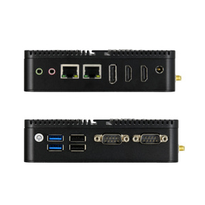 Mini <span class=keywords><strong>PC</strong></span> Intel 12e génération N95 à prix avantageux, sans ventilateur, industriel, 2 ports LAN, 2 ports COM, affichage sur 3 écrans, ordinateur de bureau micro 4K - Product Image 6