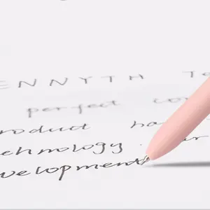 Personnalisation papeterie personnalisée 0.5mm stylo gel Amazon vente à chaud stylo gel fournitures scolaires ensemble de papeterie
