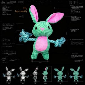 Chất Lượng Hàng Đầu Thân Thiện Với Môi Squeaky Thêm Lớn Động Vật Phim Hoạt Hình In Sang Trọng <span class=keywords><strong>Chew</strong></span> Đồ Chơi Cho Chó-Vui Sang Trọng Thiết Kế Tương Tác Tất Cả - Product Image 3