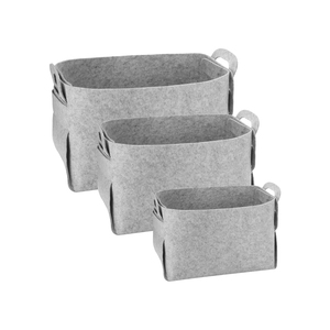 4MM Felt Storage basket Organizer Car Storage box Toy Storage Bin