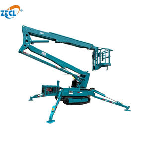 8-14 m छोटे कॉम्पैक्ट अनुगामी बूम लिफ्ट सीढ़ी हाइड्रोलिक दूरबीन बूम लिफ्ट - Product Image 6