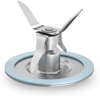 Compatible avec la base de lame du mixeur OSTER, ensemble de 4 lames en acier inoxydable, pièces de rechange