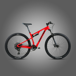 Bicicletta da Montagna ad Alte Prestazioni con Sospensione Completa in Carbonio 29er, 12 Velocità, Forcella ad Aria, Freno a Disco Idraulico, Perno Passante, 13,3 kg - Product Image 6