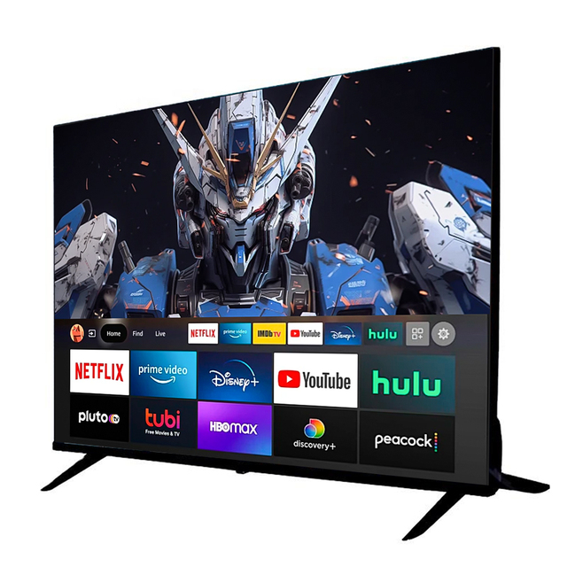 TV 43 50 55 65 70 75 85 100 110" 4K 8K UHD Frameless Design Touch Screen Tv LCD LED TV with Digital System Smart TV Android 15.0