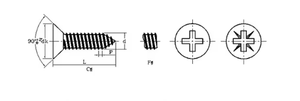 Vis à bois extérieures polyvalentes Ruspert Star, revêtement antirouille noir, vis à tête Torx pour armoires, système de mesure métrique - Product Image 1