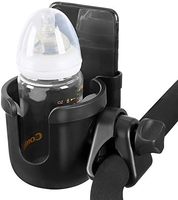 2-en-1 universel en plastique tasse et support de téléphone pour Uppababy Nuna Doona poussettes vélo scooters Scooters accessoire pour poussettes