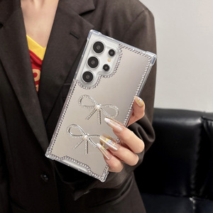 Funda para Teléfono con Espejo de Maquillaje y Diamantes de Imitación para <span class=keywords><strong>Samsung</strong></span> S24 Ultra A54 <span class=keywords><strong>5G</strong></span> S21 S22 S23 S25 Plus A35 A55 - Product Image 5