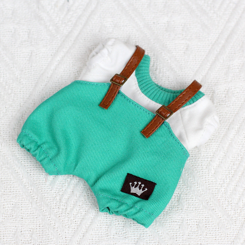 Chasing the Wind (T-shirt et salopette) Vert