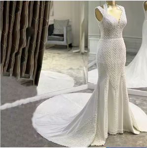 Design speciale per abito da <span class=keywords><strong>damigella</strong></span> d'onore pizzo granatina abito da <span class=keywords><strong>sposa</strong></span> di vendita calda moda donna Sexy <span class=keywords><strong>sposa</strong></span> OEM Anti personalizzato bianco Vintage - Product Image 1