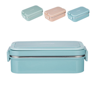 High quality 304 stainless steel lunch box insulated lunch box kids picnic bento lunch box