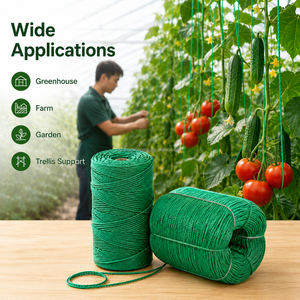 Fil <span class=keywords><strong>de</strong></span> suspension pour semis résistant à la traction à prix compétitif pour l'agriculture en serre, durée <span class=keywords><strong>de</strong></span> vie <span class=keywords><strong>de</strong></span> 3 ans, résistance à la rupture <span class=keywords><strong>de</strong></span> 50 kg, PP - Product Image 1