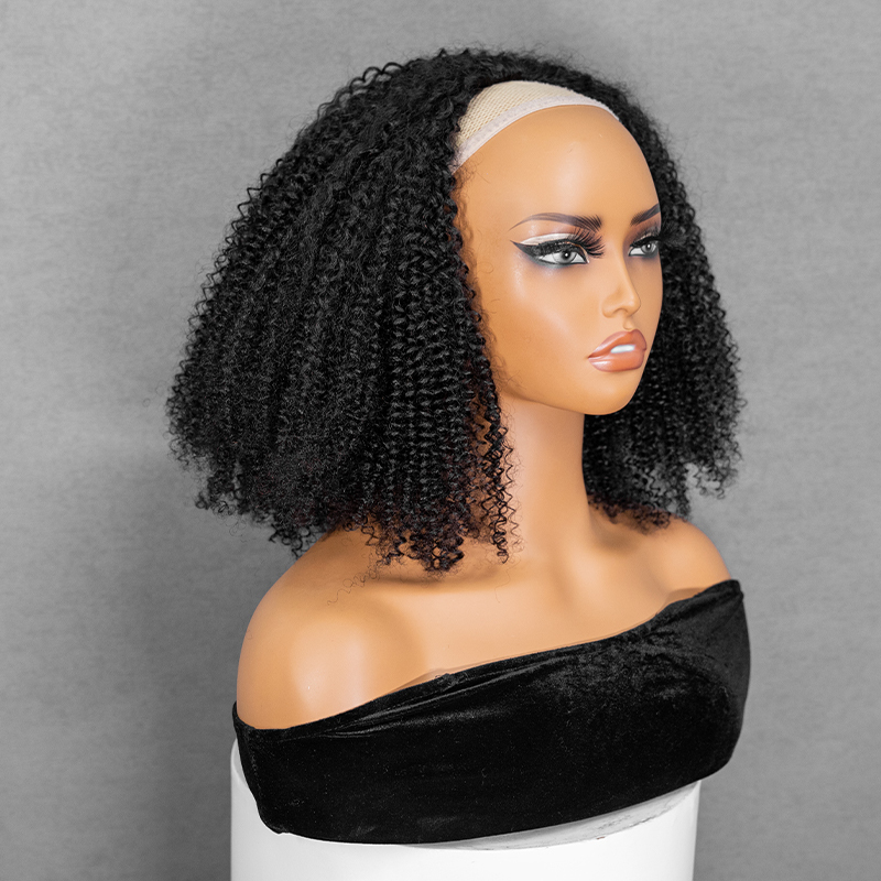 ISEE mezza parrucca afro nodo ricci