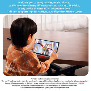 11.6 pouces Android voiture appuie-tête moniteur universel siège arrière système de divertissement pour HDMI pour enfants tableau de bord Placement 1 an Ram - Product Image 3