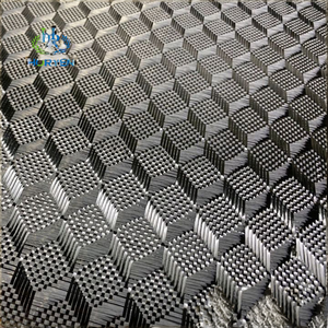 ผ้าคาร์บอนไฟเบอร์ 3K 240gsm ทอลายแจ็คการ์ด 3 มิติ รูปทรงสี่เหลี่ยม สำหรับร่ม รองเท้า และกระเป๋า รุ่นใหม่ล่าสุด ขายดี เป็นมิตรต่อสิ่งแวดล้อม - Product Image 2