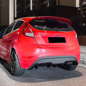 สปอยเลอร์หลัง Amp-Z ลายคาร์บอนไฟเบอร์ ผิวด้าน สำหรับ Ford Fiesta ST MK7 ปี 2012-2017 สไตล์แต่งภายนอก - Product Image 3