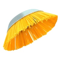 8 pouces Nylon brosse tondeuse battre la tête de la maison désherbage roue brique couture désherbage rouleau brosse