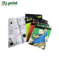 Impresión Offset, Personalización de Coloración, Libro de Historietas Manga en Inglés, Tapa Blanda con Papel Kraft y Encuadernación Perfecta para Adultos